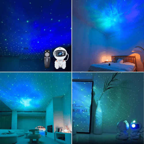 Projetor Astronotinho Lâmpada Decorativa LED Night Light - Confirma shop