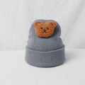 Gorrinho malha de urso infantil para recém-nascidos - Confirma shop